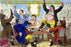 It's Not Over Til the Fat Lady Has Beer! 28x42 Giclee on Canvas