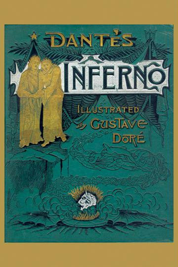 Dante's Inferno 28x42 Giclee on Canvas