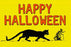 Happy Halloween 28x42 Giclee on Canvas