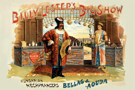Billy Lester's Big Show 28x42 Giclee on Canvas