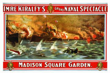 Imre Kiralfy's grand naval spectacle 28x42 Giclee on Canvas