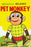 Mechanical Walking Pet Monkey 28x42 Giclee on Canvas