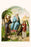 Baby Jesus and Family Leaving 28x42 Giclee on Canvas