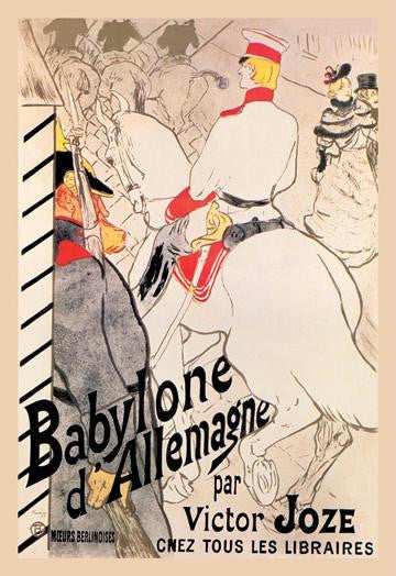 Babylone d'Allemagne (German Babylon) 12x18 Giclee on canvas