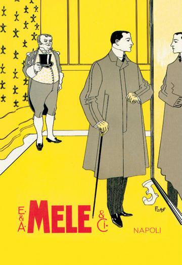 The Gentleman's Coat 12x18 Giclee on canvas
