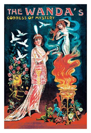 The Wanda's Goddess of Mystery 12x18 Giclee on canvas