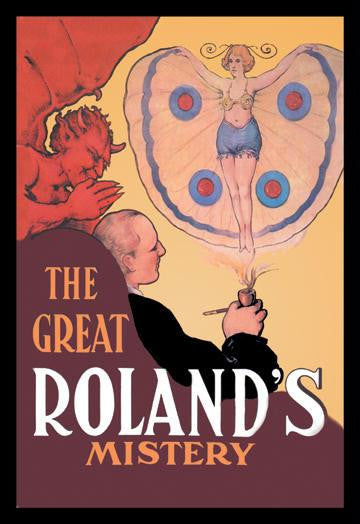 The Great Roland's Mystery 12x18 Giclee on canvas