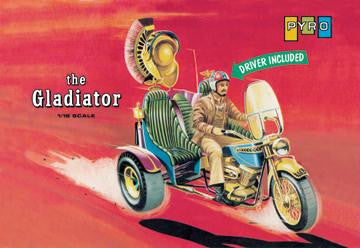 The Gladiator - Driver Included 12x18 Giclee on canvas