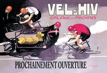 Vel d'Hiv Gallery of Machines: Opening Soon 12x18 Giclee on canvas