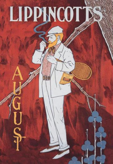 Lippincott's August 12x18 Giclee on canvas