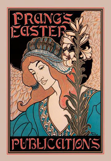 Prang's Easter Publications 12x18 Giclee on canvas