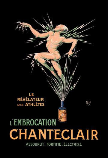 L' Embrocation Chanteclair 12x18 Giclee on canvas