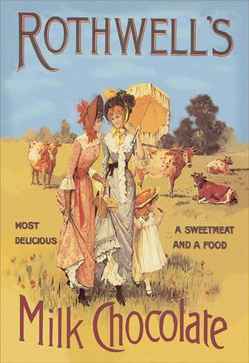 Rothwell's Milk Chocolate 12x18 Giclee on canvas