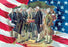 Washington's Inauguration as President 12x18 Giclee on canvas