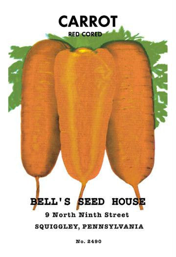 Carrot: Red Cored 12x18 Giclee on canvas