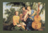 Sylvan Cellist 12x18 Giclee on canvas