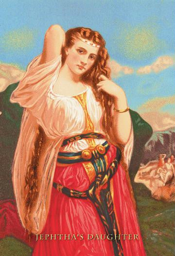 Jephtha's Daughter 12x18 Giclee on canvas
