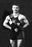 Bodybuilder in Sash 12x18 Giclee on canvas