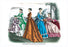 Mme. Demorest's Mirror of Fashions  1840 #6 12x18 Giclee on canvas