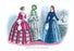 Frank Leslie's Ladies' Gazette  1854 #1 12x18 Giclee on canvas