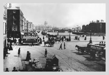 O'Connell Bridge  Dublin 12x18 Giclee on canvas