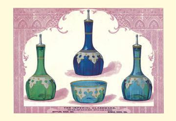 Koch's Imperial Glasswares 12x18 Giclee on canvas