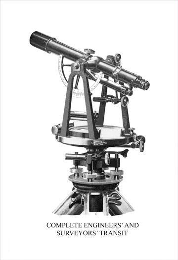 Complete Engineers' and Surveyors' Transit #1 12x18 Giclee on canvas