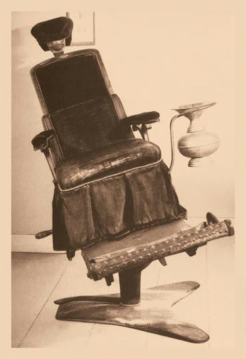 James Beall Morrison's Tilting Dental Chair 12x18 Giclee on canvas