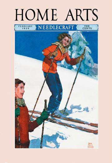 Home Arts  February 1939 12x18 Giclee on canvas