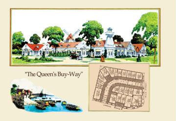 The Queen's Buy-Way 12x18 Giclee on canvas