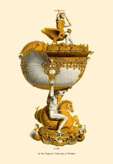Cup in Her Majesty's Collection at Windsor 12x18 Giclee on canvas