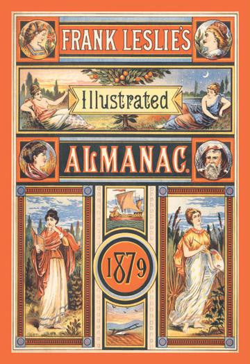 Frank Leslie's Illustrated Almanac: The Arts  1879 12x18 Giclee on canvas