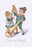 St. Patrick's Day Children 12x18 Giclee on canvas