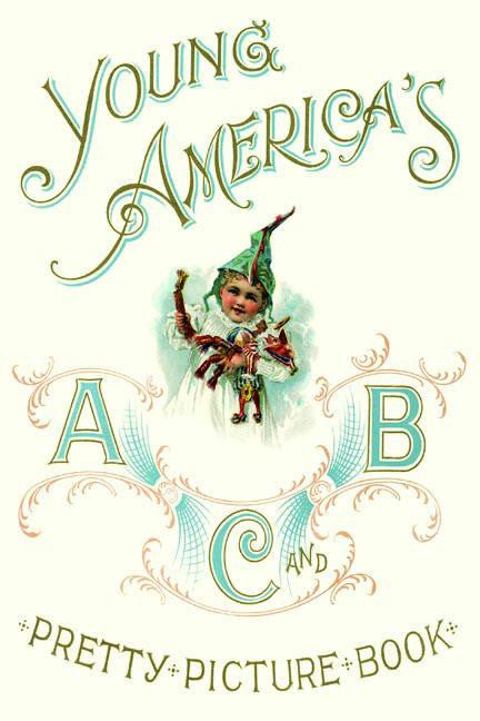 Young America's ABC Pretty Picture Book 12x18 Giclee on canvas