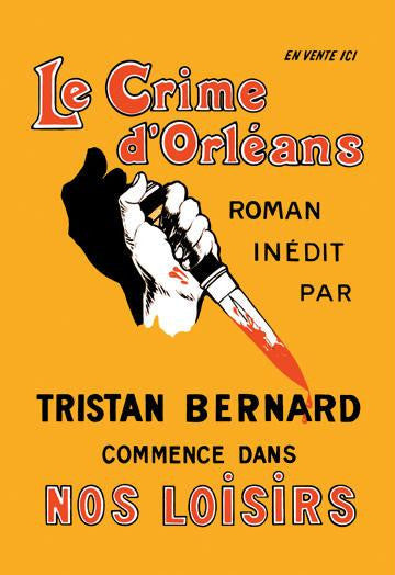 Le Le Crime d'Orleans 12x18 Giclee on canvas
