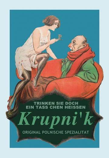 Krupni'k Tea: The Original Polish Specialty 12x18 Giclee on canvas