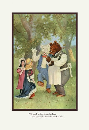 Teddy Roosevelt's Bears: The Cloak 12x18 Giclee on canvas