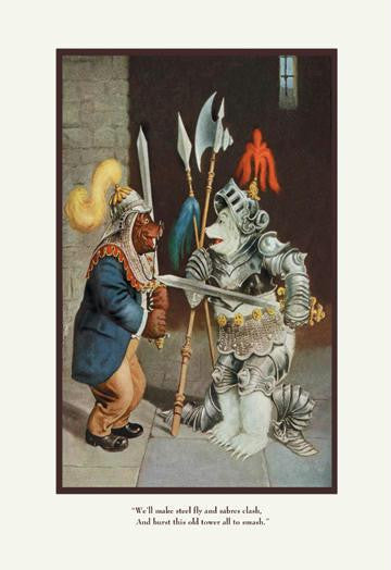 Teddy Roosevelt's Bears: Make Steel Fly 12x18 Giclee on canvas