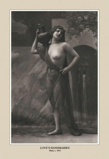 Love's Handmaiden 12x18 Giclee on canvas