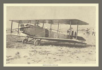American Mail Airplane 12x18 Giclee on canvas