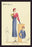 Sunday Dress in Periwinkle and Magenta 12x18 Giclee on canvas