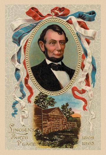 Lincoln's Birth Place 12x18 Giclee on canvas