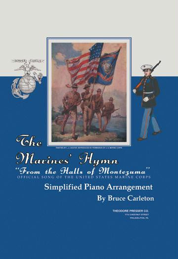 The Marines' Hymn #3 12x18 Giclee on canvas