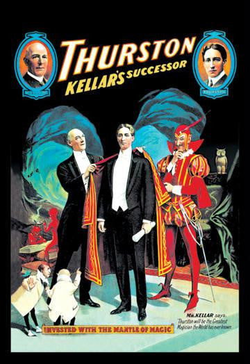 Thurston - Kellar's Successor 12x18 Giclee on canvas