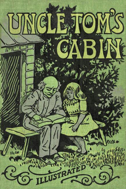 Uncle Tom's Cabin Illustrated 12x18 Giclee on canvas