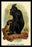 The Celebean Black Baboon 12x18 Giclee on canvas