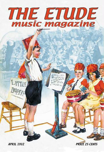 The Etude: Children's Orchestra 12x18 Giclee on canvas