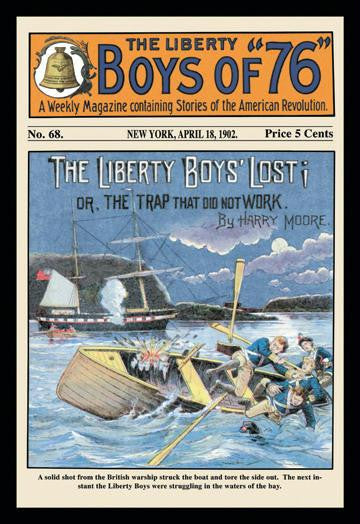 The Liberty Boys of 76: The Liberty Boys' Lost 12x18 Giclee on canvas