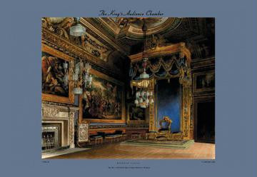 The King's Audience Chamber - Windsor Castle 12x18 Giclee on canvas