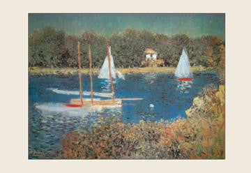 Bassin D'Argenteuil 12x18 Giclee on canvas